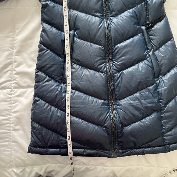 Andrew Marc Packable Lightweight Premium Down Puffer Jacket Removable Hoodie S - Picture 8 of 9